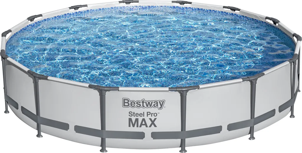 Bestway® Steel Pro MAX™ Frame Pool Set mit Filterpumpe Ø 427 x 84 cm