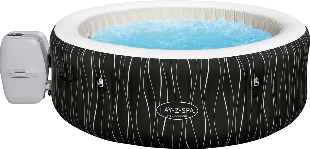 Bestway® LAY-Z-SPA® LED-Whirlpool Hollywood AirJet™ 196 x 66 cm