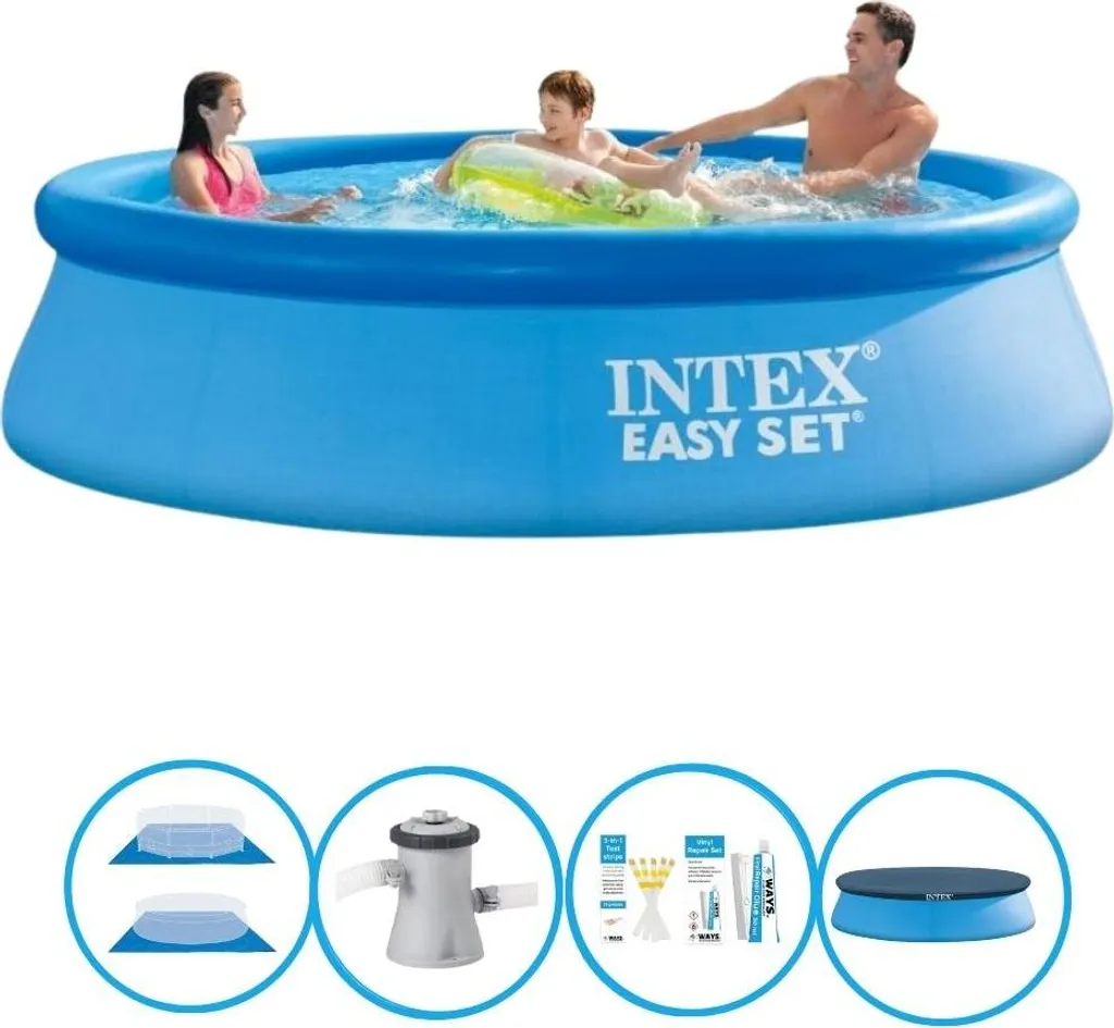 Intex Pool Easy Set - Inklusive Zubehör - 305x76 cm