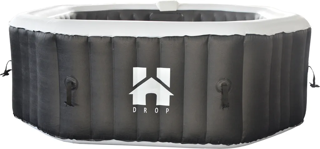 HOME DELUXE - Outdoor Whirlpool - Drop - Farbe: Schwarz