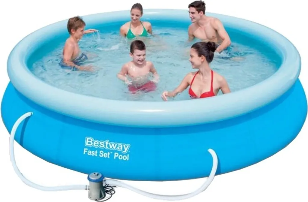 Bestway Aufblasbares Schwimmbad Fast Set mit Kartuschenfilterung 3