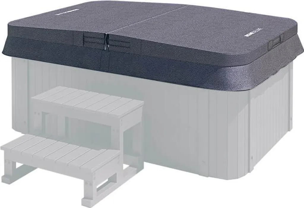 Home Deluxe - Outdoor Whirlpool Thermoabdeckung HORIZON - 177 x 177 x 10 cm I hochisolierende Thermoabdeckung - Variantenauswahl