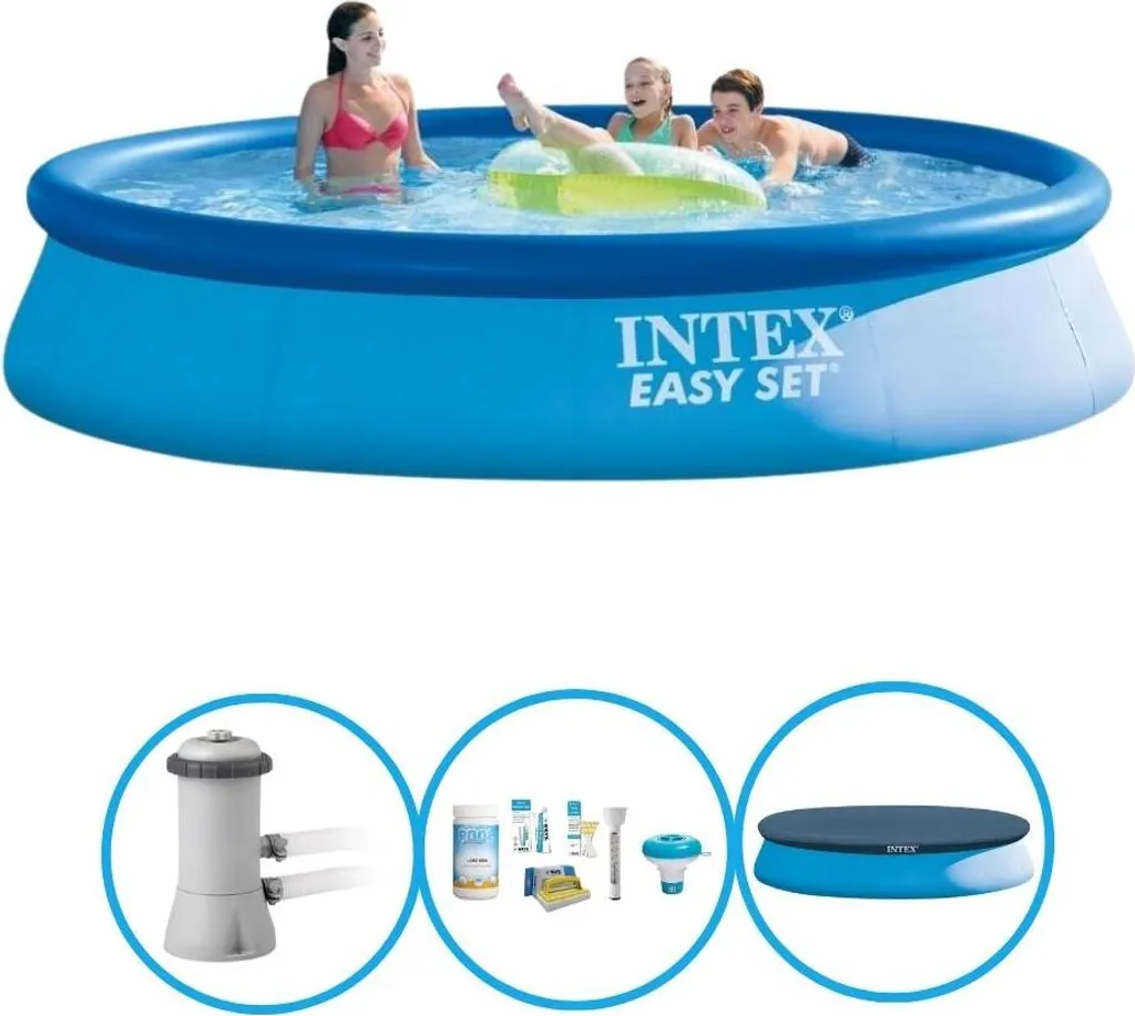 Intex Pool Easy Set - Schwimmbad-Paket - 396x84 cm